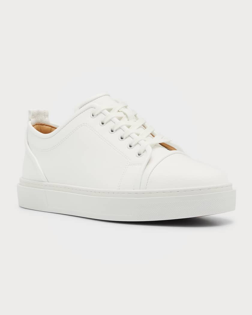 Christian Louboutin Men s Adolon Junior Leather Low Top Sneakers