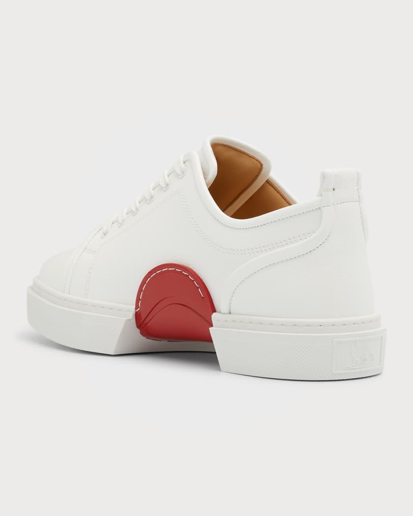 Christian Louboutin Men's Rantulow Techno CL Low-Top Sneakers