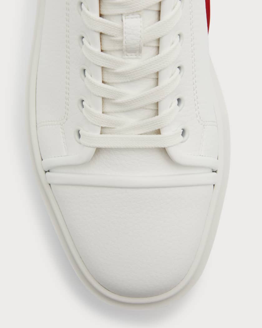 Christian Louboutin Adolon Junior Laced Low-top Sneakers in White for Men