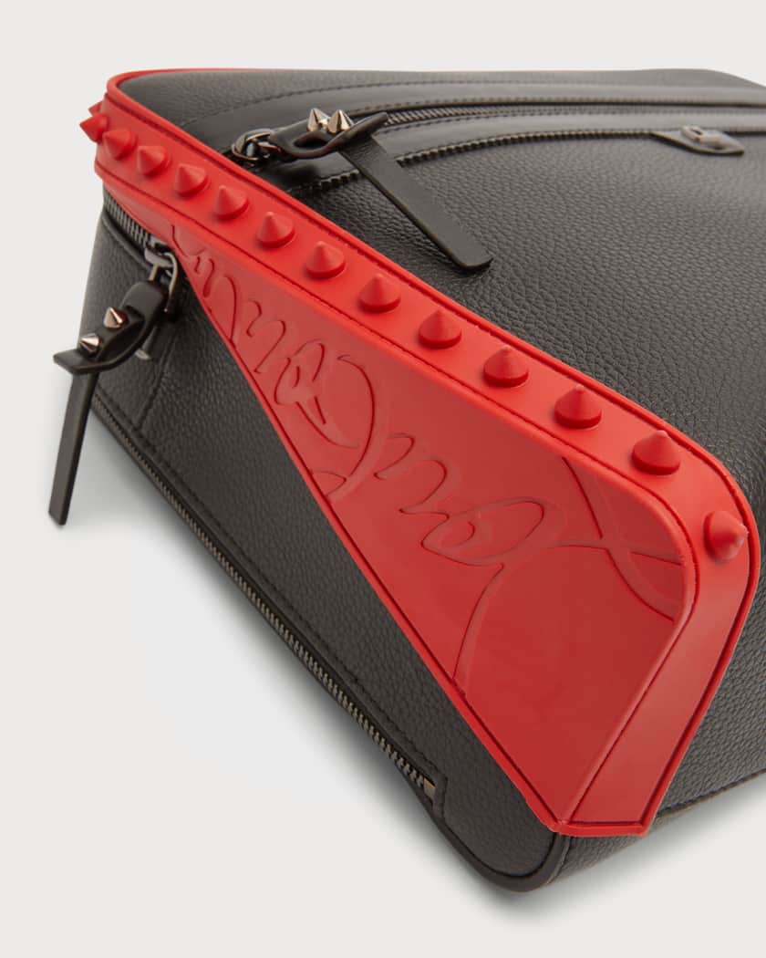 Loubitown Leather Bag in Red - Christian Louboutin