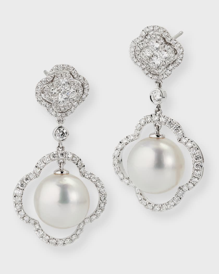 Neiman marcus pearl earrings discount