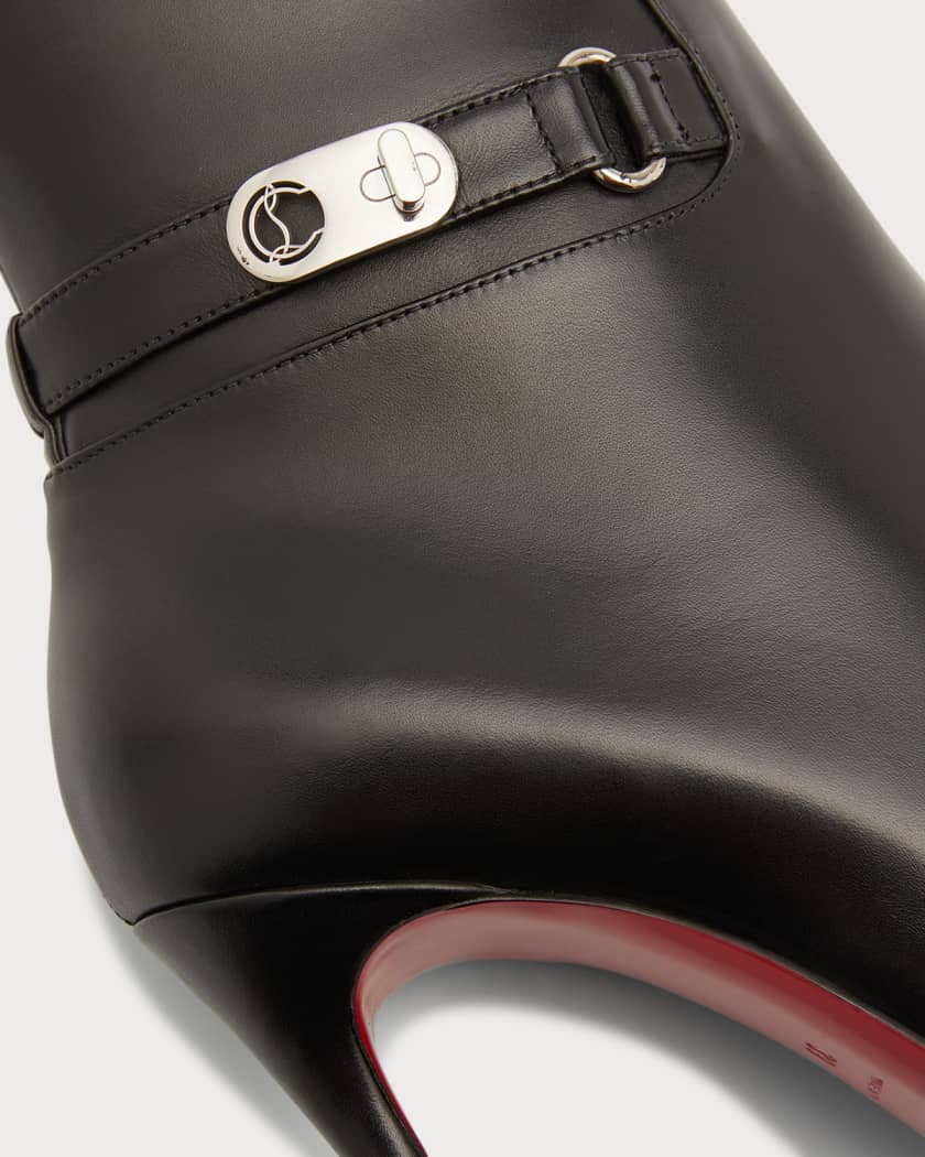 Christian Louboutin, Shoes, Timeless Classic Sexy Black Leather Platform Louboutin  Heels
