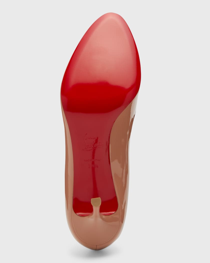 Christian Louboutin Dolly Patent Red Sole Pumps