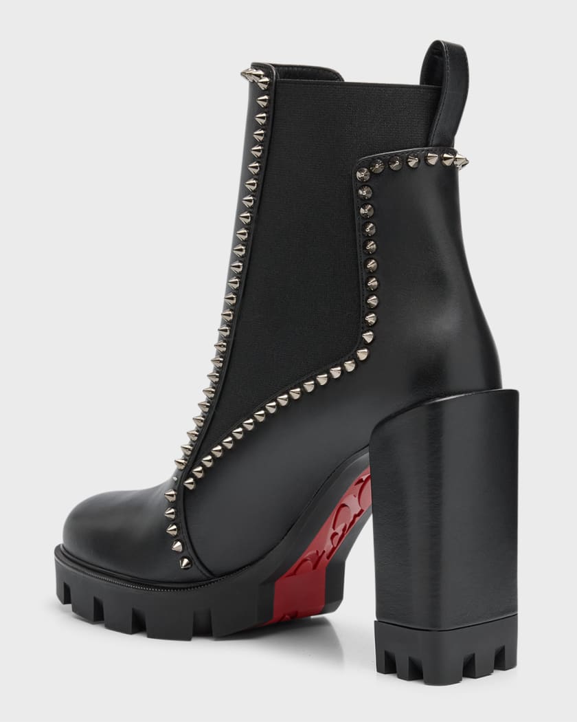 Christian louboutin deals spike boots