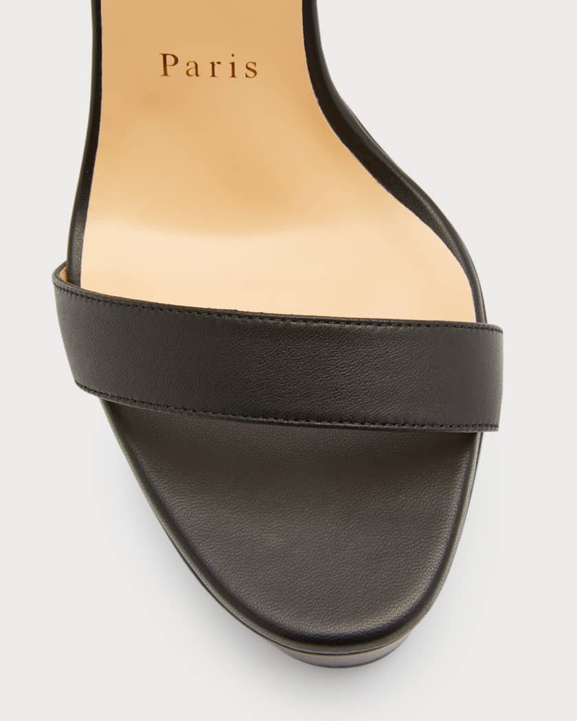 Loubi Queen Red Sole Platform Sandals