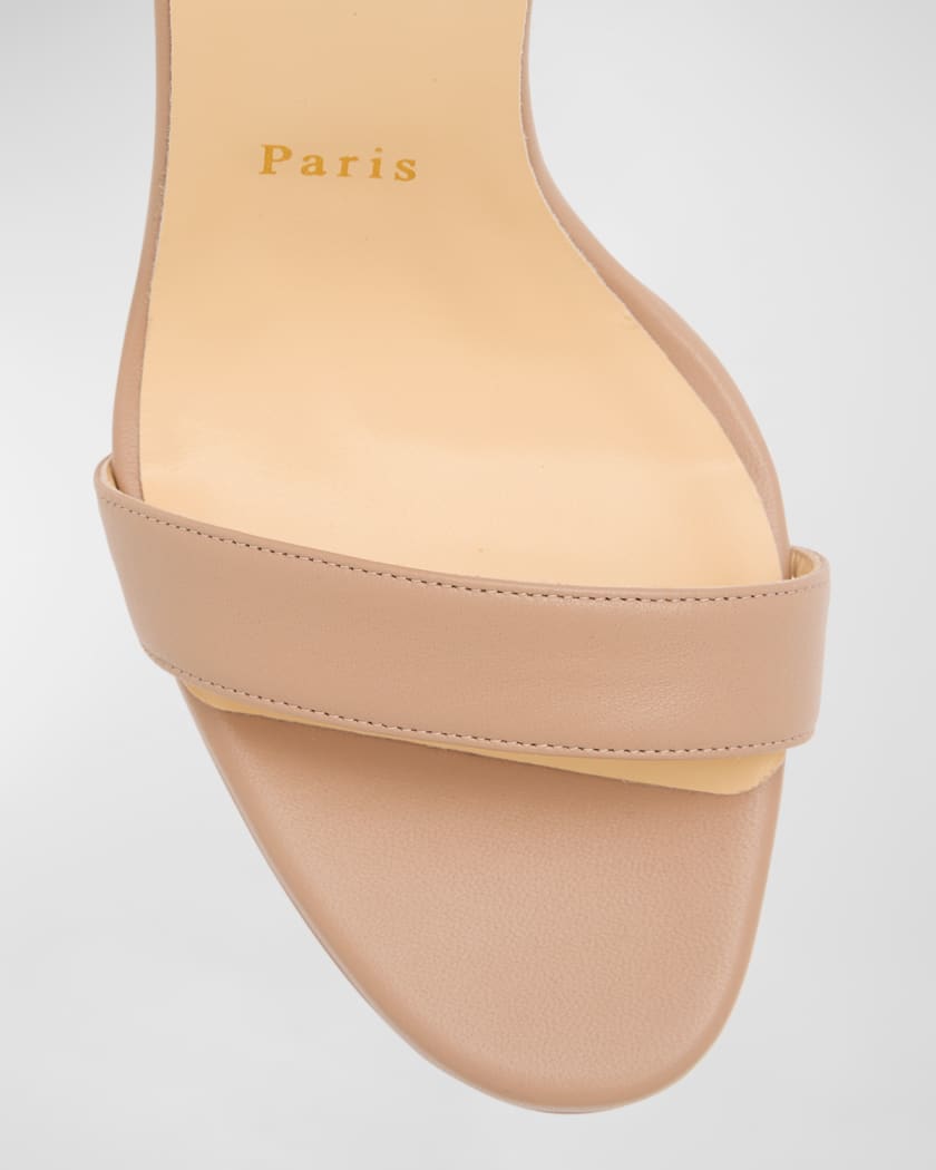 Loubi Queen Red Sole Platform Sandals