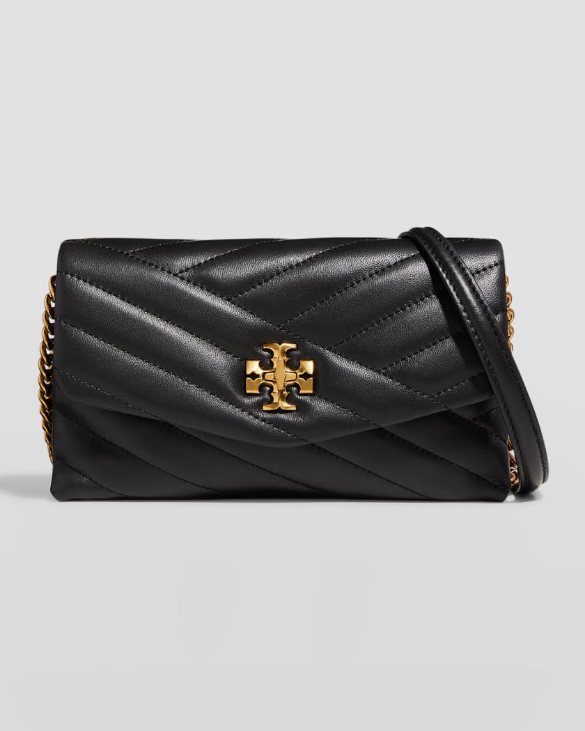 Tory Burch - Black Leather Kira Shoulder Bag