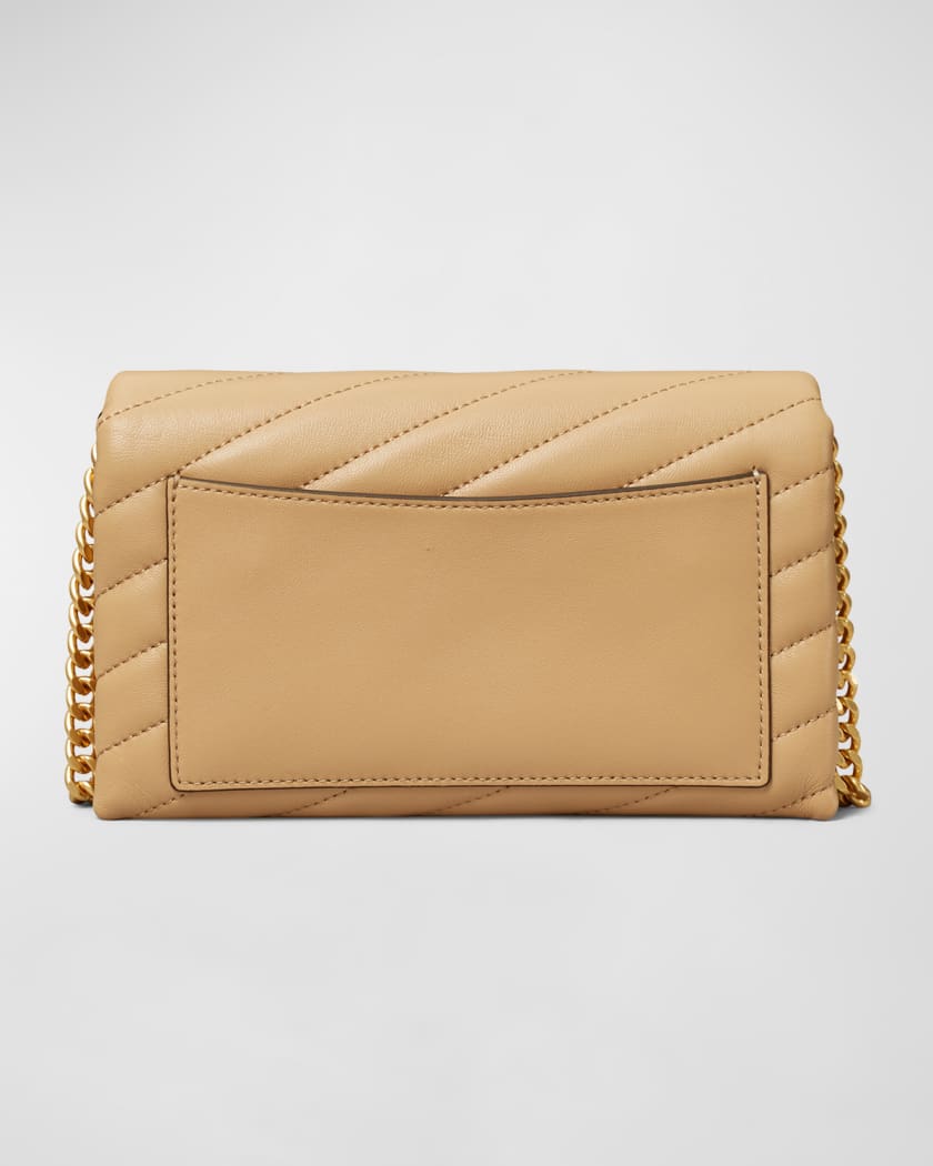 Kira chevron quilted leather crossbody bag Clearance
