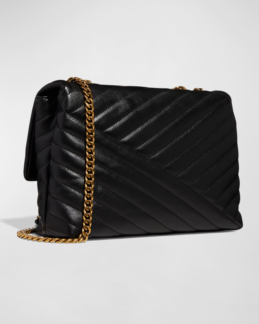 Tory Burch - Black Leather Kira Shoulder Bag