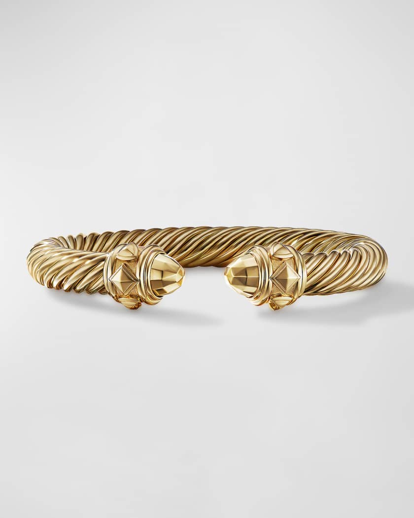 David Yurman Cable Loop Bracelet with 18K Gold