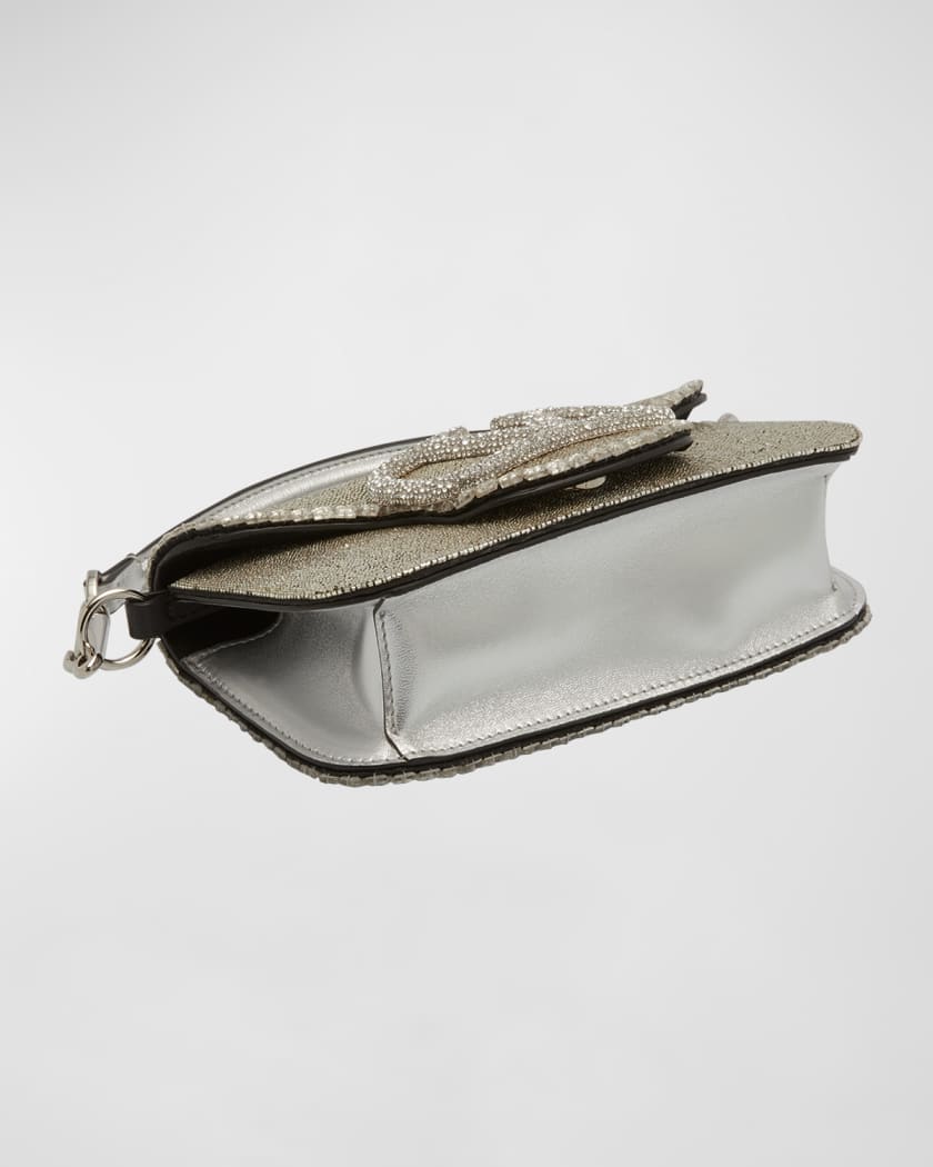 Valentino Garavani Small Locò crystal-embellished Shoulder Bag - Farfetch