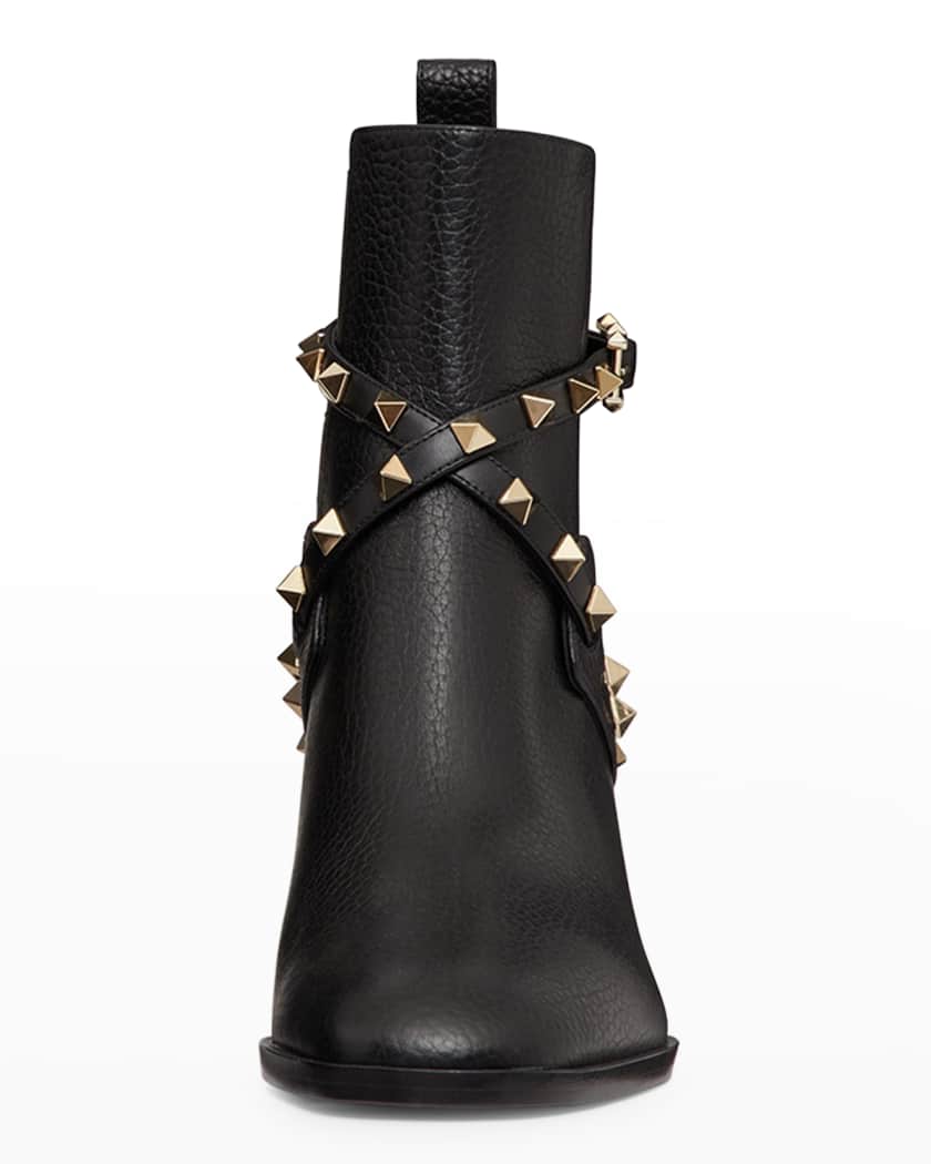 Valentino Rockstud Ankle Boots | Neiman Marcus