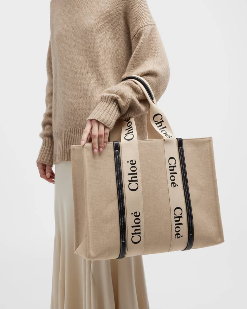 Chloé Large Woody Tote Bag