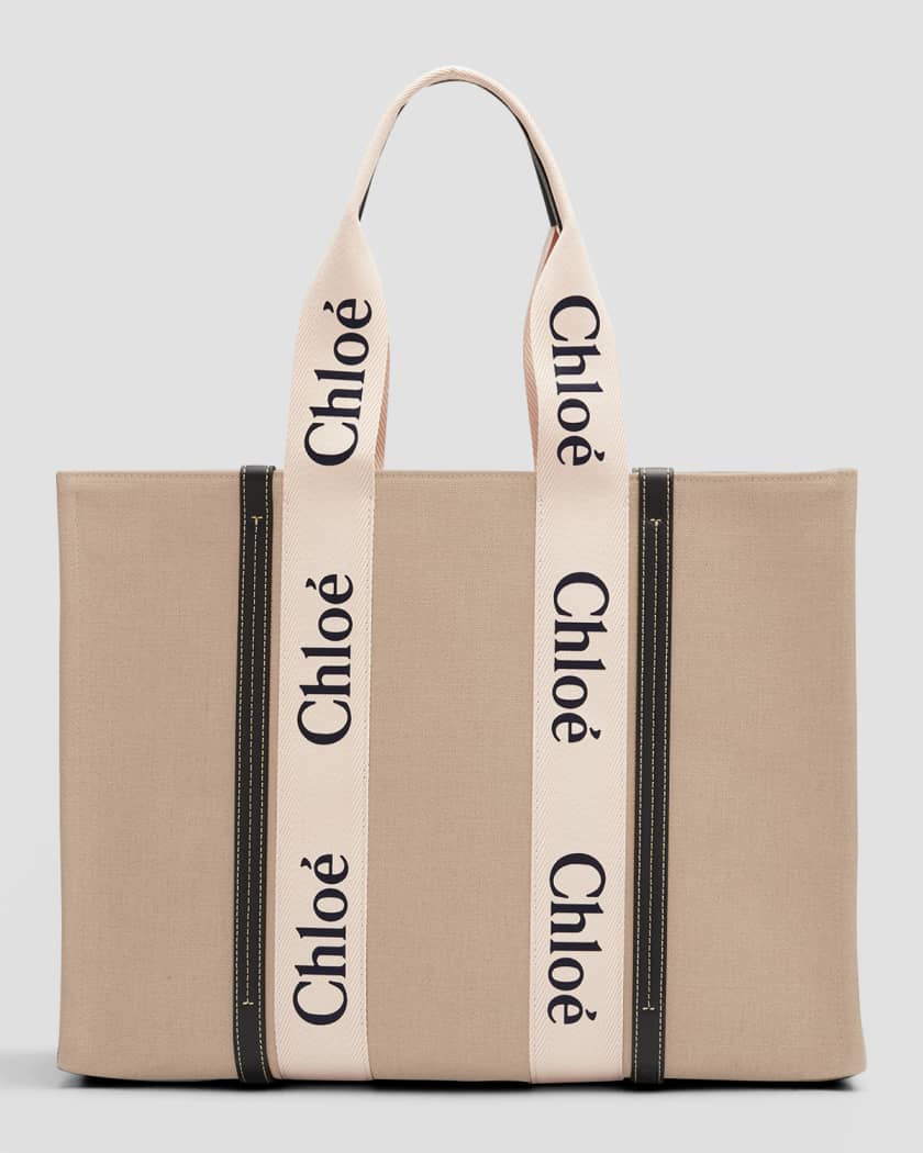 Chloé Large Woody Tote Bag