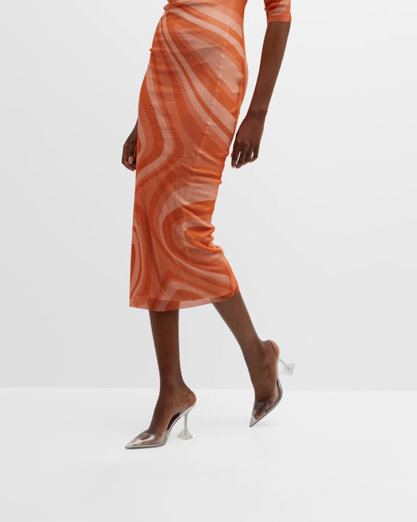 Holli Clear Slingback Pumps