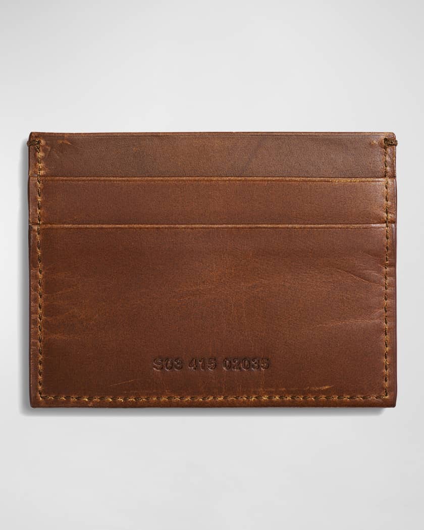 Men's 5-Pocket Leather Card Case