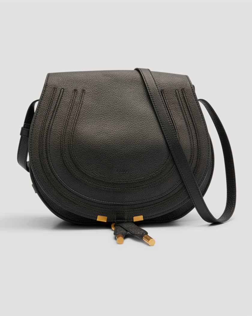 Marcie Medium Crossbody Bag in Grained Leather