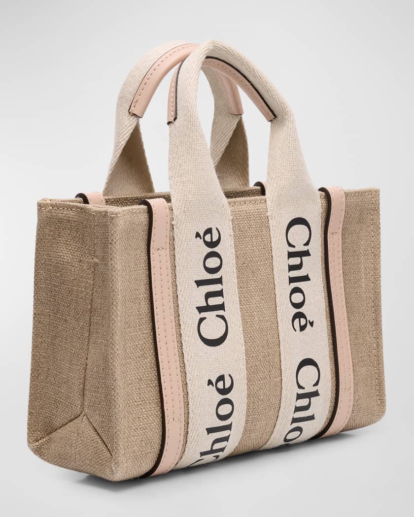 Chloé Women's Woody Mini Tote Bag - Natural - Totes