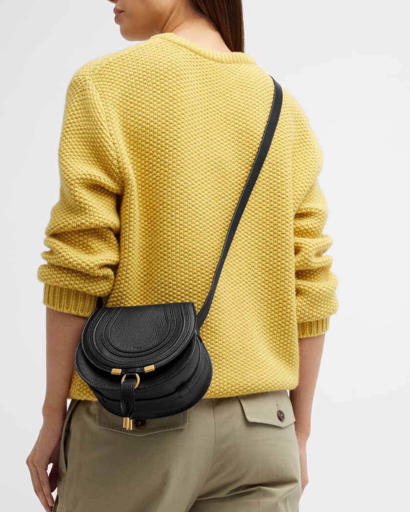 CHLOÃ - Marcie Leather Shoulder Bag