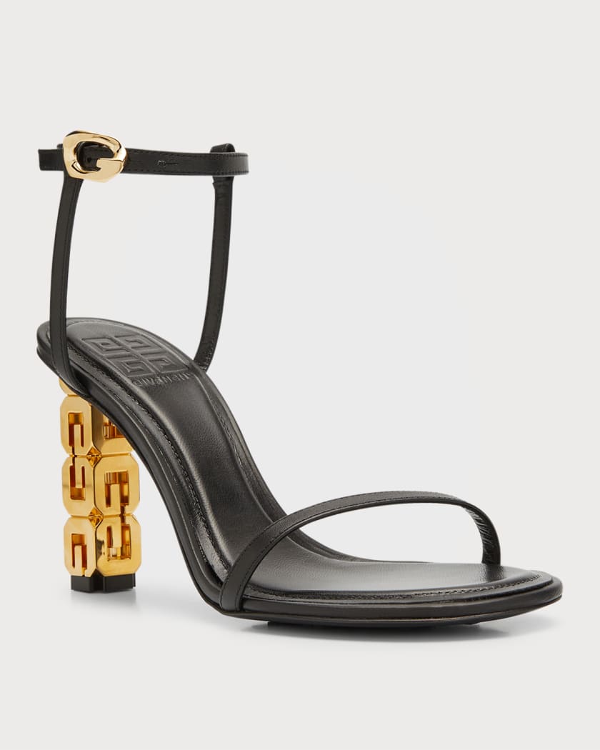 Givenchy logo sales ankle strap sandal