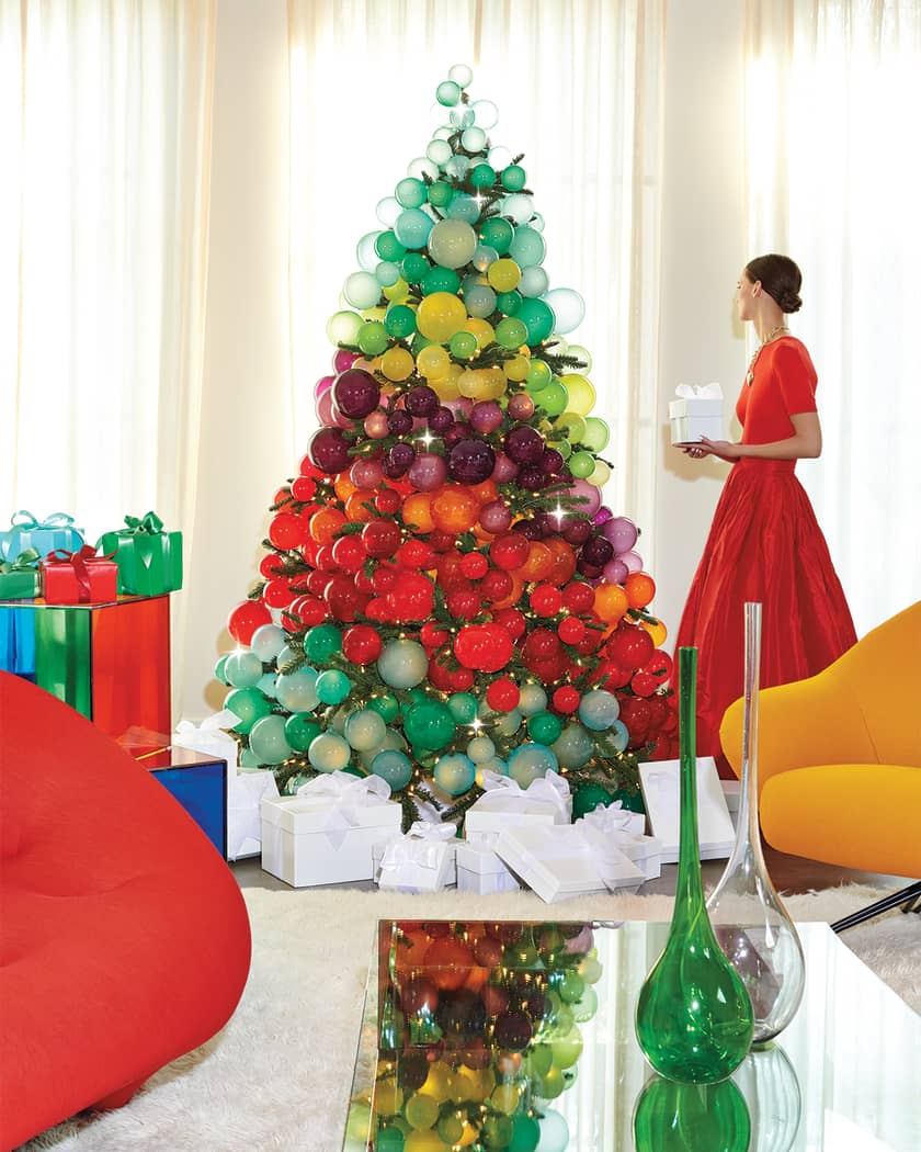 12' Fully-Decorated Christmas Tree