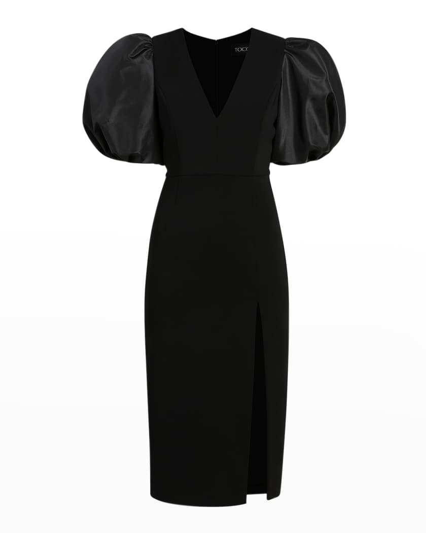 neiman marcus cocktail dresses with sleeves Dresses Images 2022