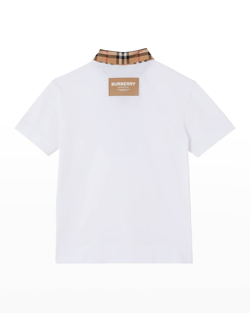 Boy's Johane Check Polo Shirts