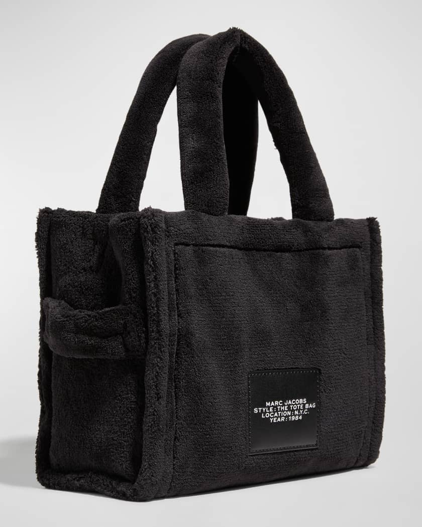 The Small canvas tote bag in black - Marc Jacobs
