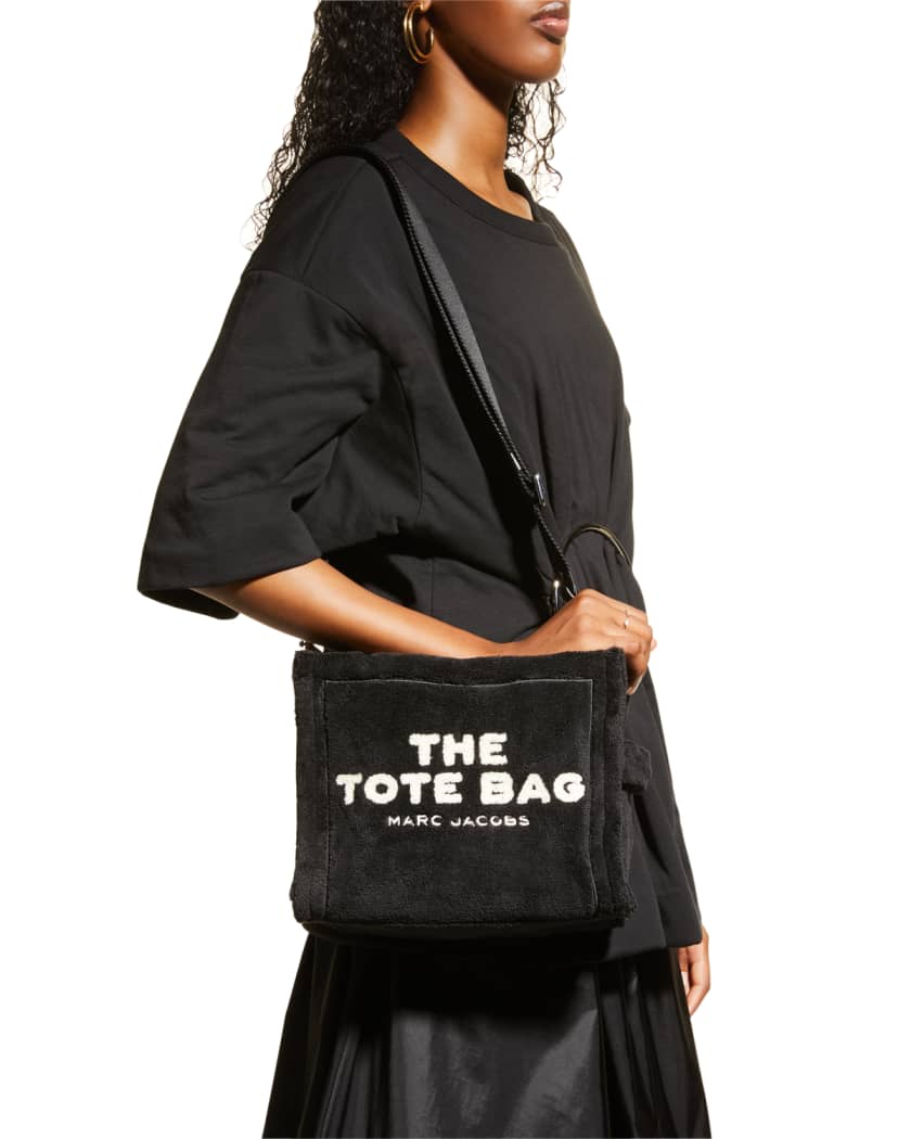 Marc Jacobs Black Mini The Terry Tote Bag