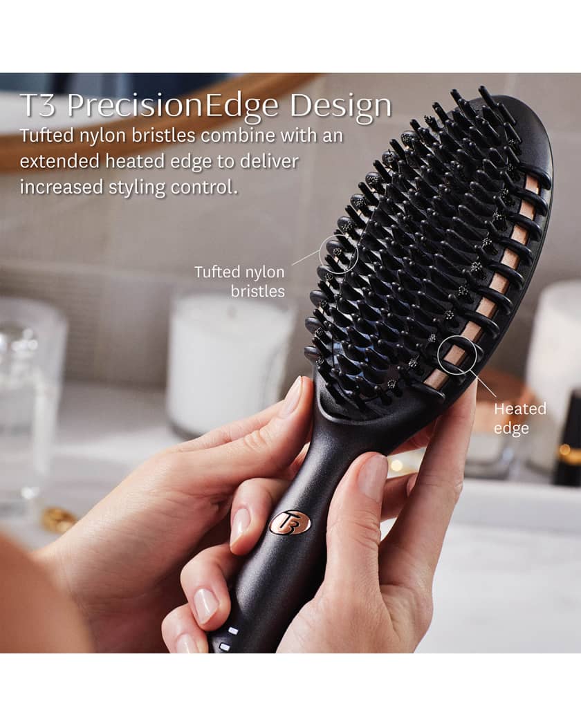 Gideon hair straightener hot sale brush