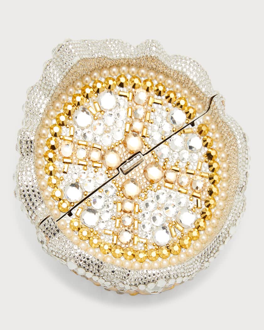 JUDITH LEIBER Crystal Turtle Minaudiere Clutch - More Than You Can Imagine