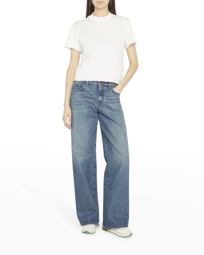 THE ROW Eglitta Wide-Leg Jeans | Neiman Marcus