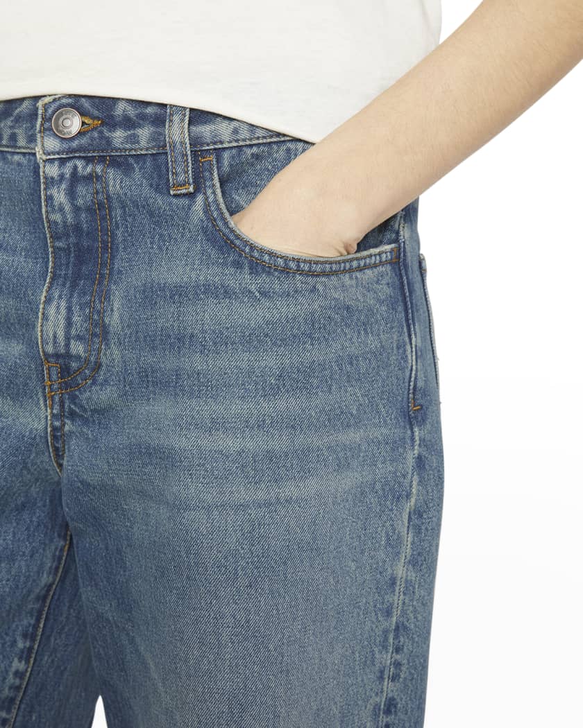 THE ROW Eglitta Wide-Leg Jeans | Neiman Marcus