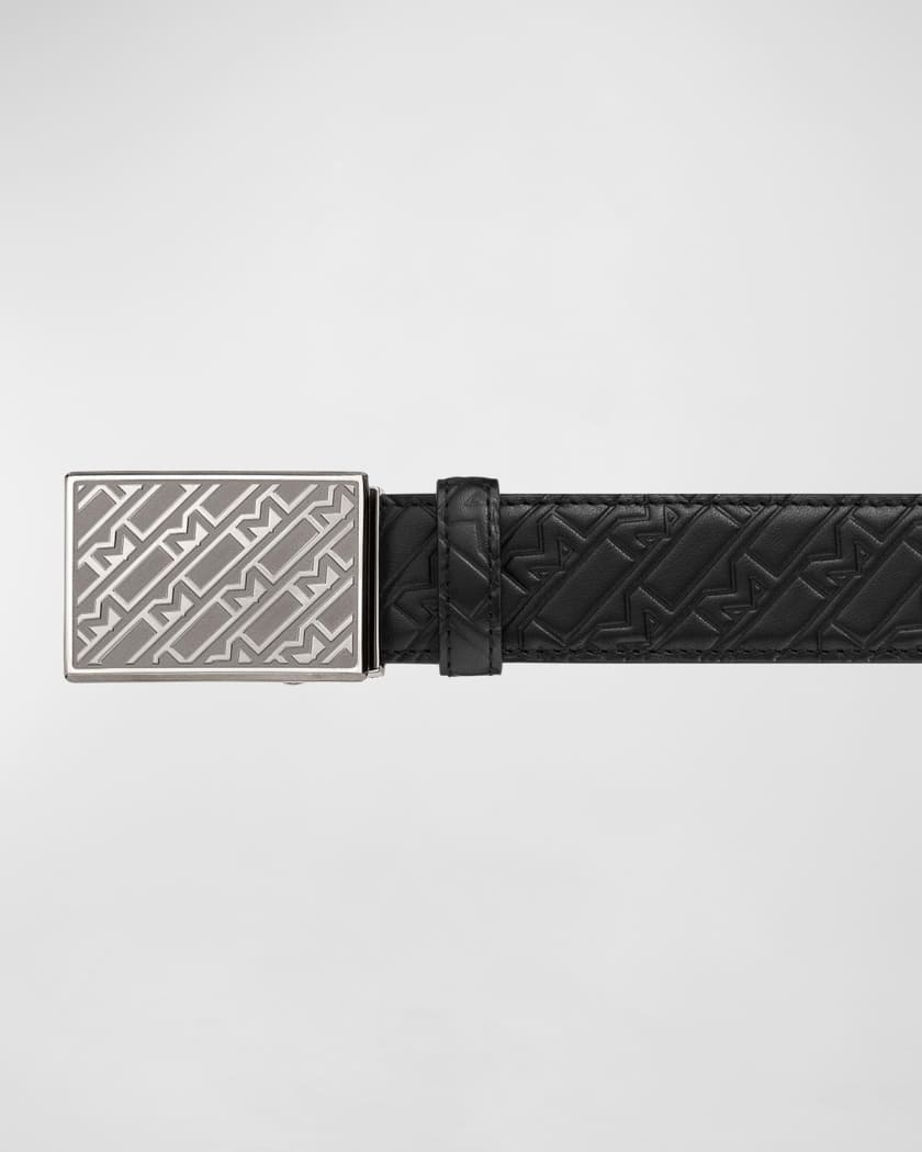 Montblanc Men's M-Monogram Reversible Leather Belt