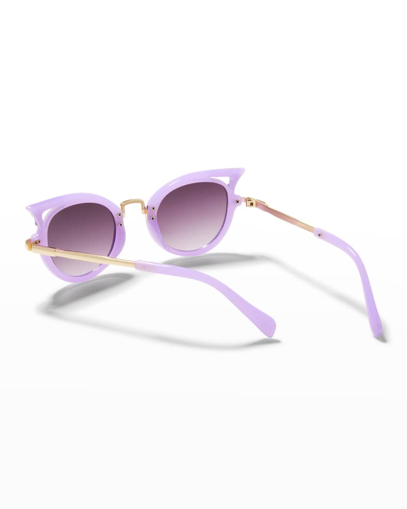 Bari Lynn Girl's Embellished Sunglasses