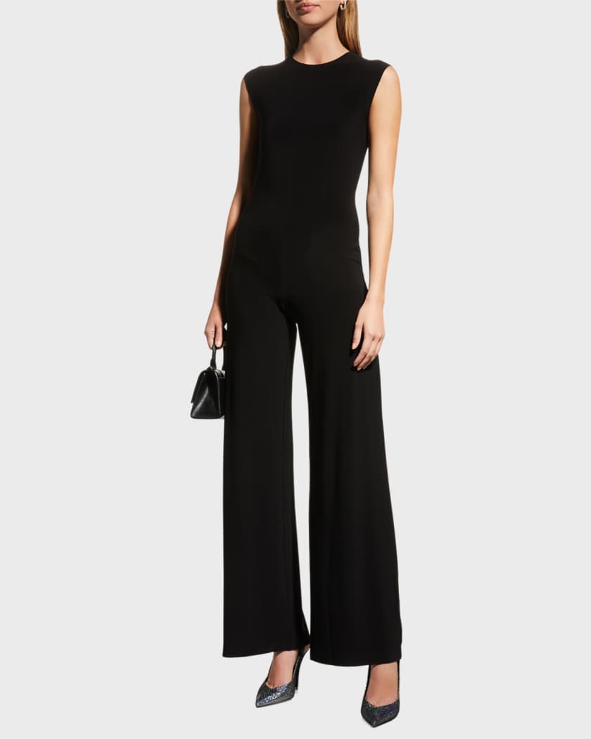 Black jumpsuit funeral top