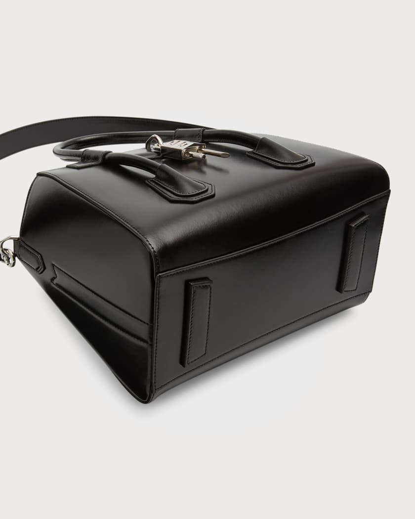 Givenchy Small Antigona Top-Handle Bag in Box Leather