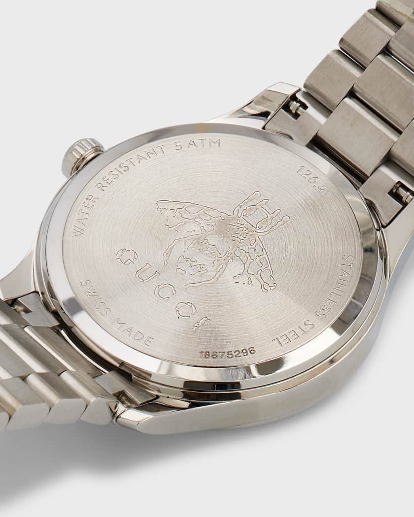 Gucci 32mm G Timeless Bracelet Watch With Bees Neiman Marcus