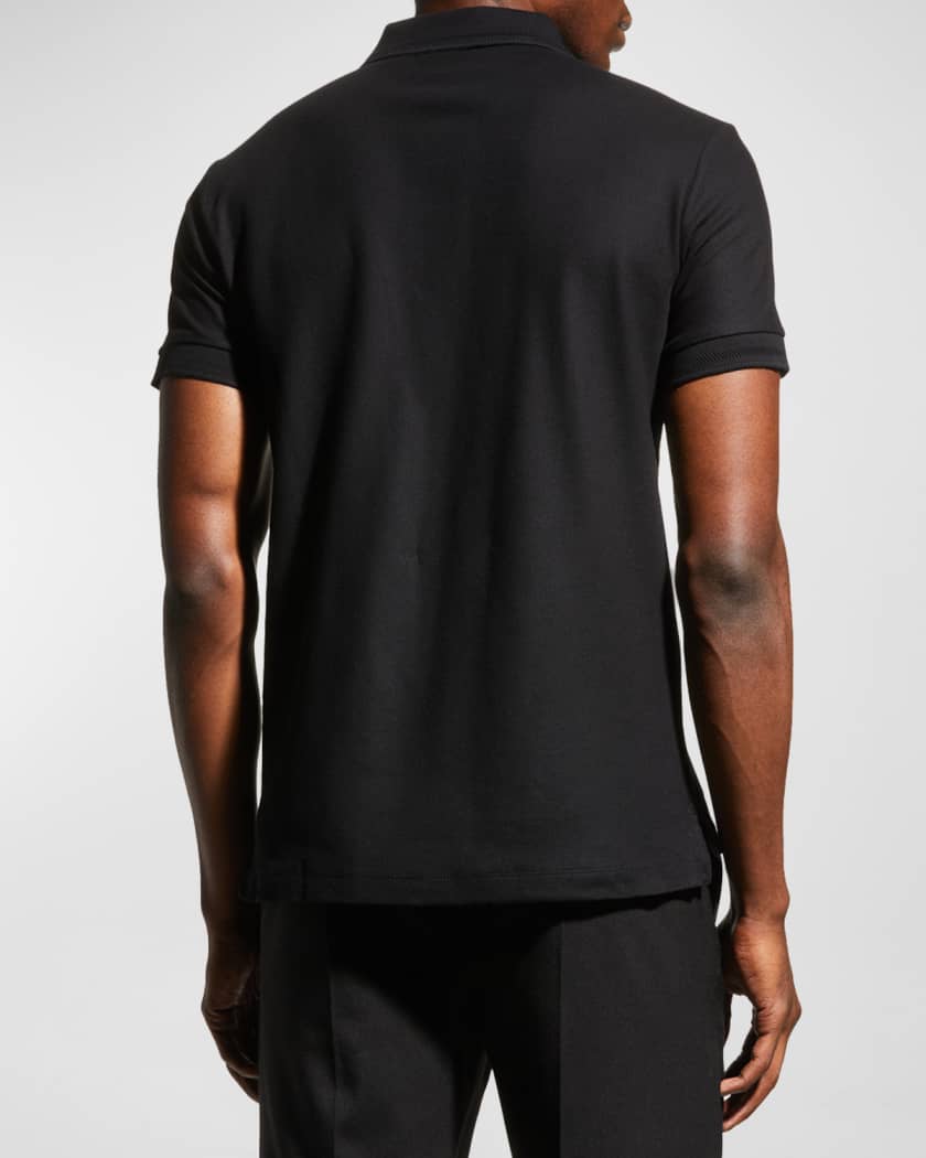 Burberry TB Monogram Polo Black