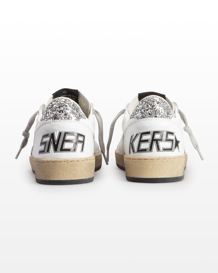Ballstar Leather Glitter Sneakers