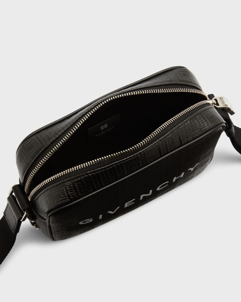 Givenchy Men's G-Essentials 4G Denim Crossbody Bag