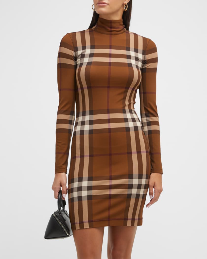 Burberry Gemma Check-Print Dress | Neiman Marcus