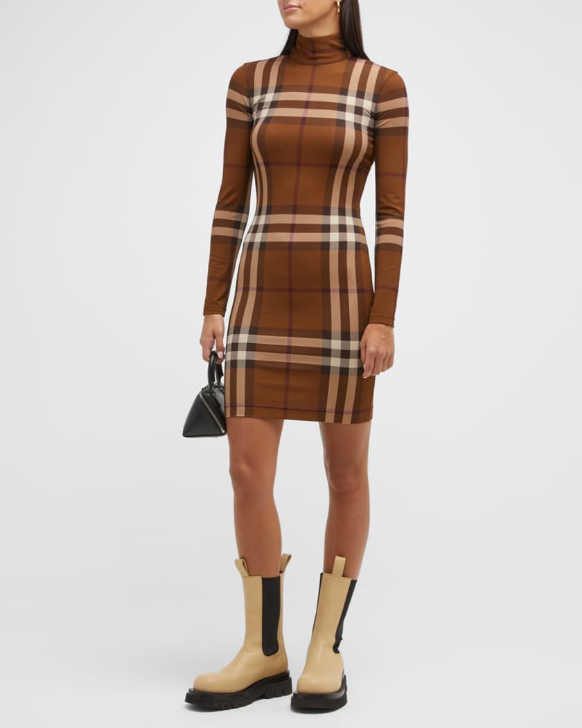 Burberry Gemma Check-Print Dress | Neiman Marcus