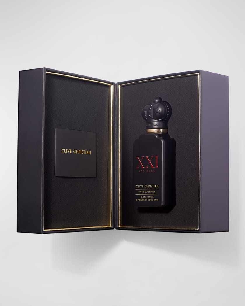 Noble Collection XXI Art Deco Blonde Amber Perfume, 1.7 oz.