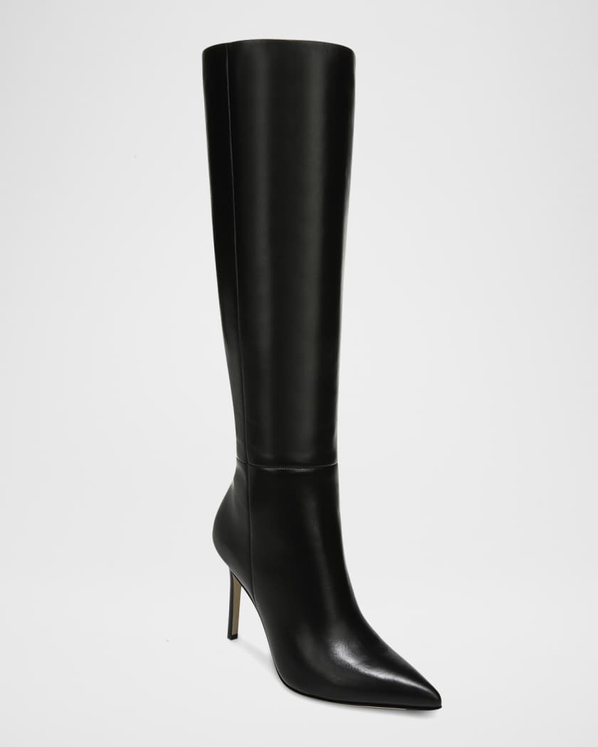 Lisa Leather Stiletto Boots