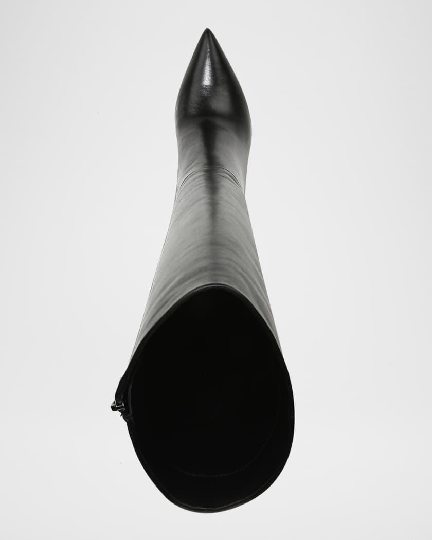 Lisa Leather Stiletto Boots