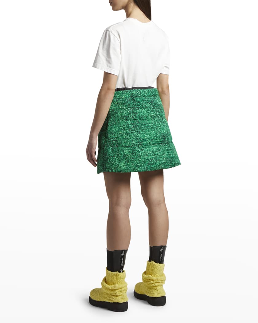 1 Moncler JW Anderson Printed Puffer Mini Skirt