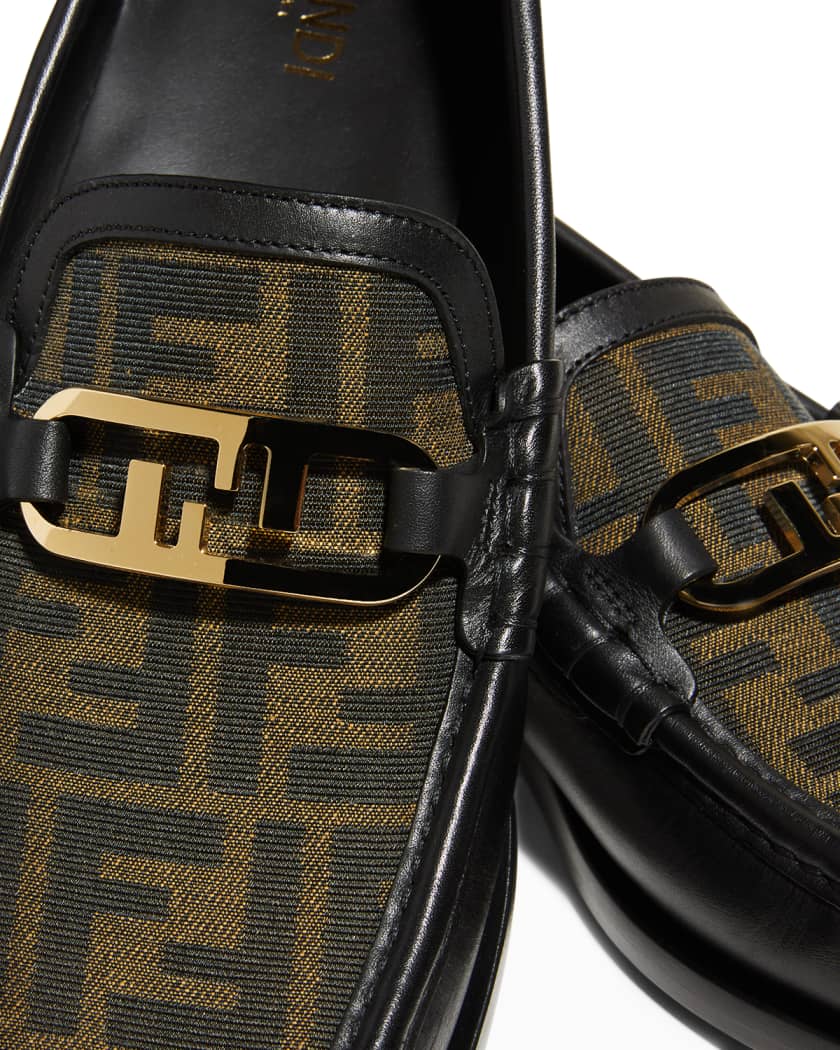 Fendi men loafers discount