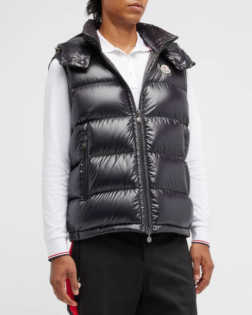 Moncler Men's Bormes Puffer Vest | Neiman Marcus