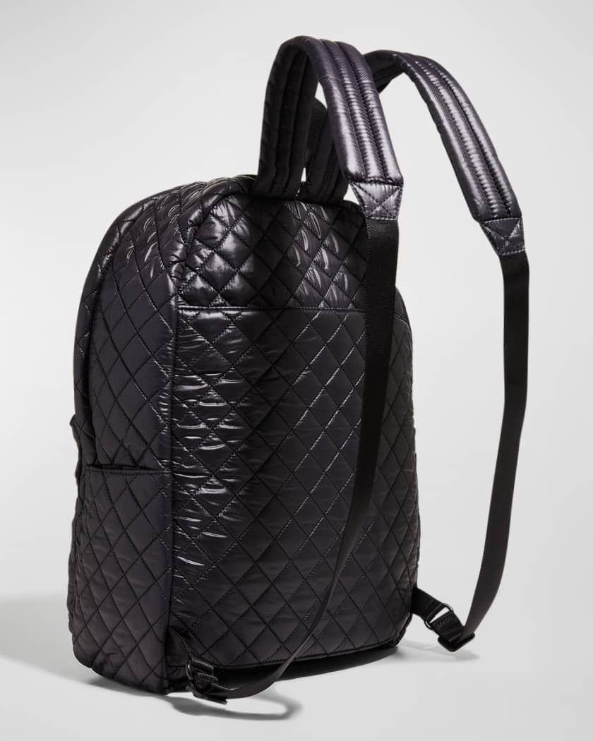 City Quilted Backpack in Black | MZ Wallace